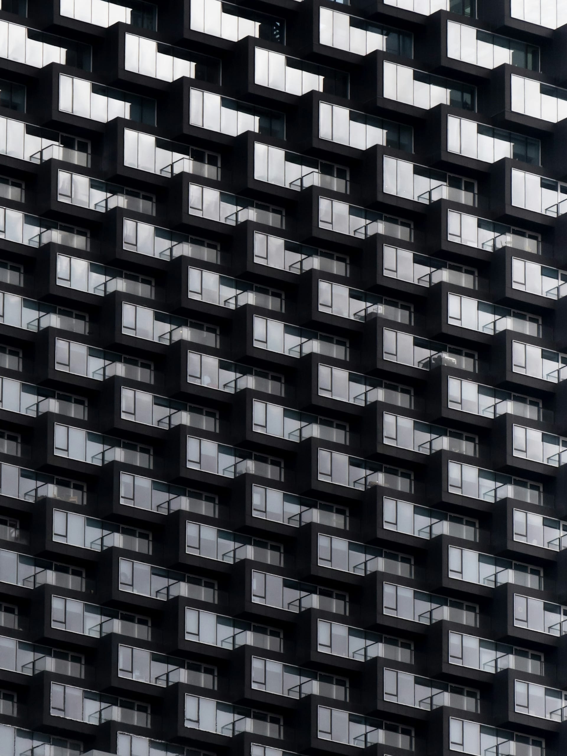 Detail of layered architectural textures