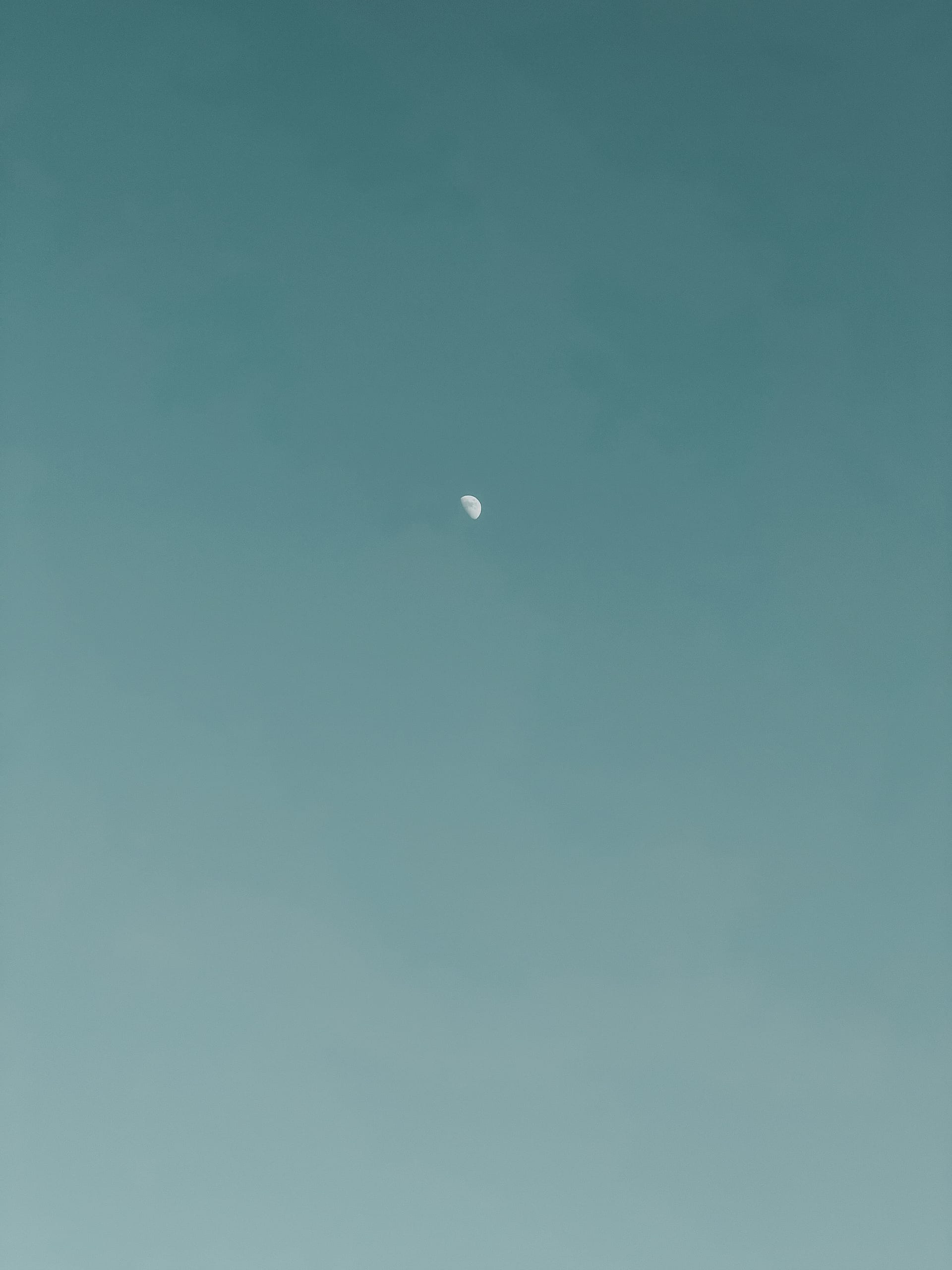 An open, cloud-streaked sky